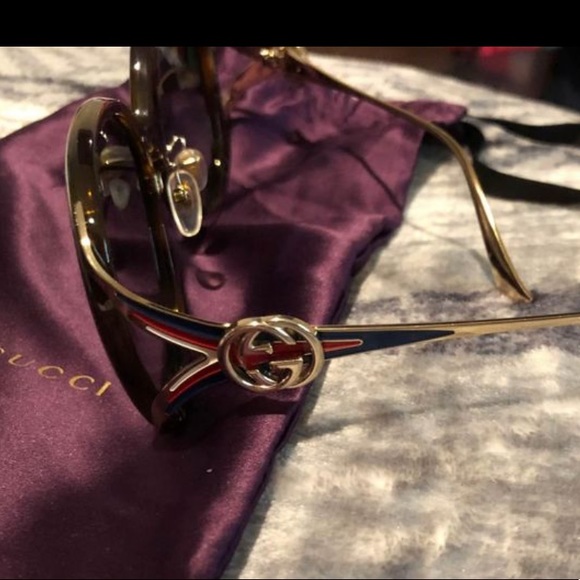 GUCCI SUNGLASSES COLOR BROWN - Picture 4 of 8